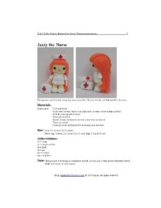 Sayjai Thawornsupacharoen – Nurse Jazzy Amigurumi Crochet Pattern