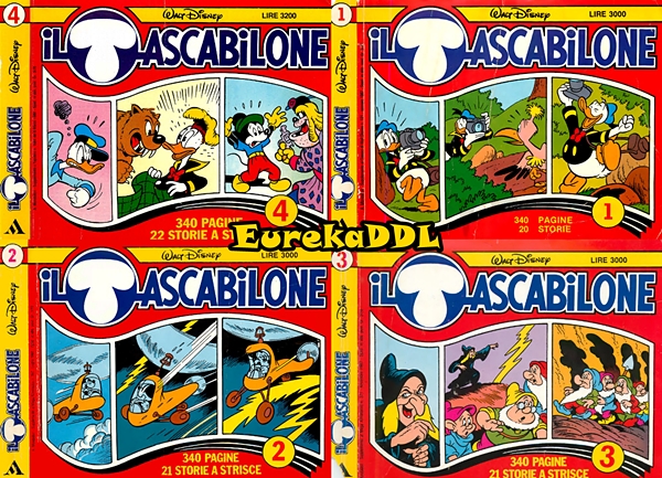 Il Tascabilone – Serie Completa (9 volumi)(Mondadori 1987-1989)