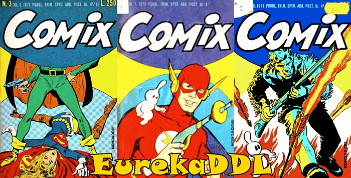 Comix – Serie Completa (3 volumi)(Mondadori 1970)