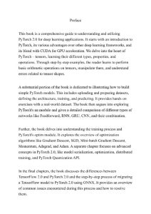 Learning PyTorch 2.0: Experiment deep learning from basics to complex models using…