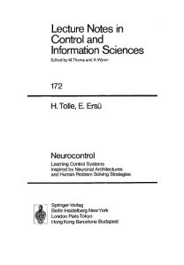 Neurocontrol: Learning Control Systems Inspired by Neuronal Architectures and Huma…