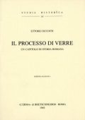 Ettore Ciccotti - Il processo di Verre (2012)