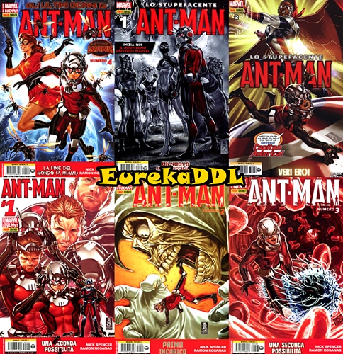Ant-Man – Serie Completa (10 volumi)(Marvel Heroes)(Panini 2015-2017)