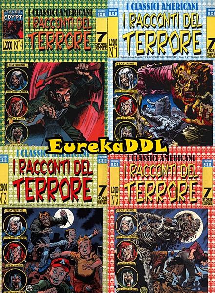 I racconti del terrore – Collection (8 volumi)(BSD 1991)