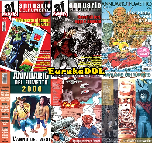 Annuari del fumetto e del cinema di animazione  – Collection (9 volumi)(Cartoon Club 2000-2019)