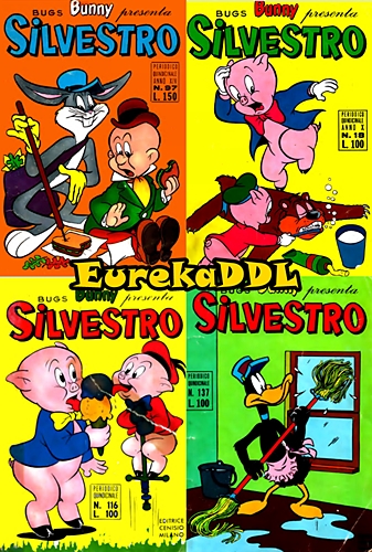 Bugs Bunny presenta Silvestro v1,v2 – Collection (20 volumi)(Cenisio 1967-1973)