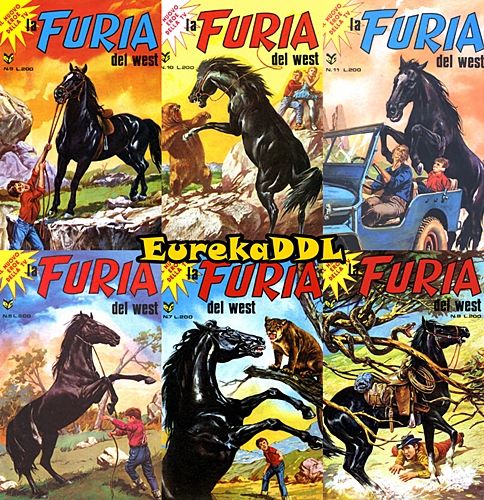 La furia del west – Collection (21 volumi)(Cenisio 1977-1978)