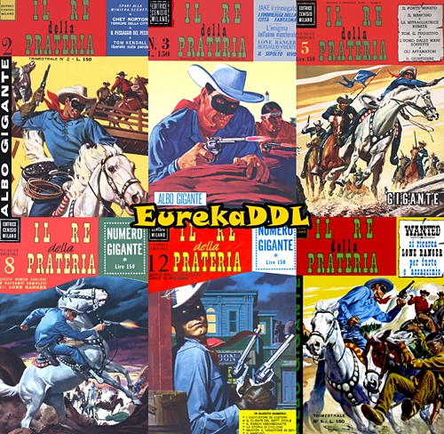 Il Re della Prateria Lone Ranger – Serie Completa (13 volumi)(Cenisio 1967-1973)