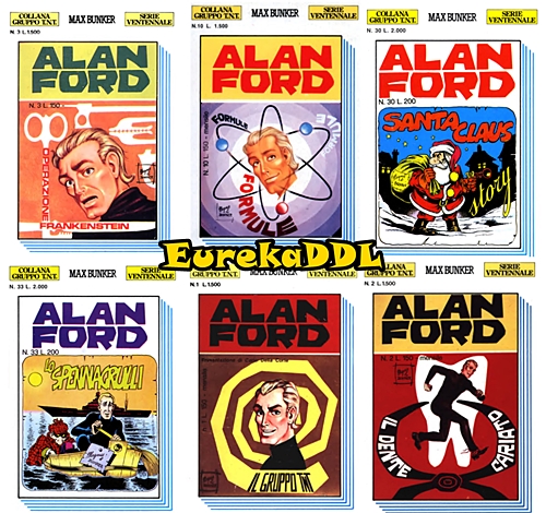 Alan Ford Serie Ventennale – Collection (17 volumi)(Max Bunker Press 1988-1991) Alan Ford Serie Ventennale – Collection (17 volumi)(Max Bunker Press 1988-1991)
