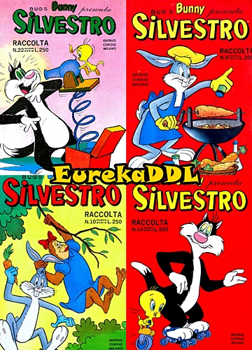 Raccolta Silvestro NS – Bugs Bunny – Collection (14 volumi)(Cenisio 1970-1974)