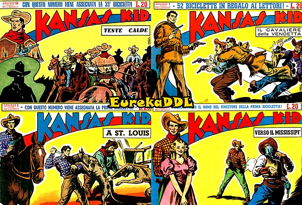 Kansas Kid  – Collection (100 volumi)(Ricciardelli 1978)