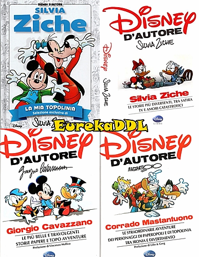 Disney D’autore – Serie Completa (11 volumi)(Disney,Giunti,Panini)(2011-2020)