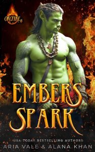 Embers Origin: A Fated Mate, Forbidden Love Orc Romance – Aria Vale