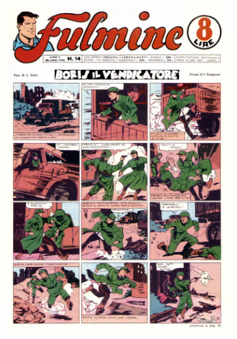 Fulmine Giornale v2 a2n14 (Editrice Vulcania 1946-04-20)