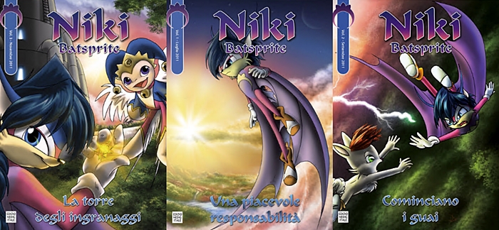 Niki Batsprite – Serie Completa (3 volumi)(APS 2011)