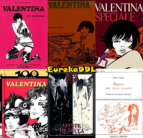 Guido Crepax Varie – Collection (16 volumi)(1969-2010)