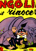 img I cuccioletti 6 - Congolino e il rinoceronte; supp. Cucciolo III n.9 (Alpe 1954-12)