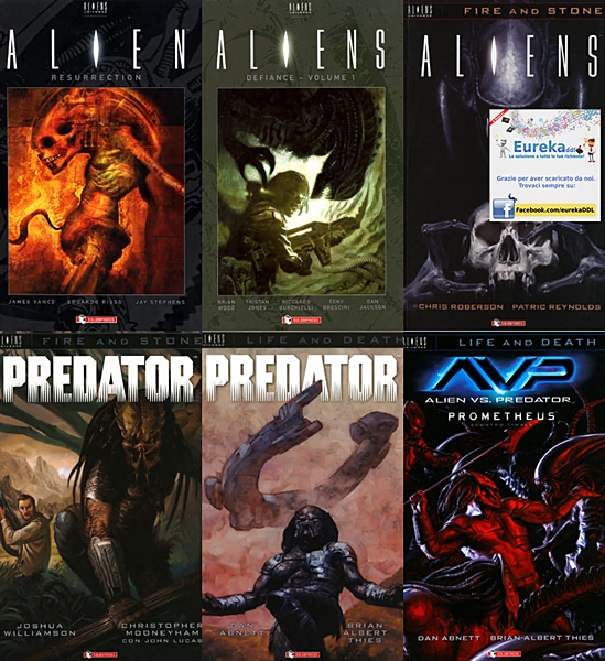 Aliens Universe – Collection (13 volumi)(Saldapress 2017-2019)