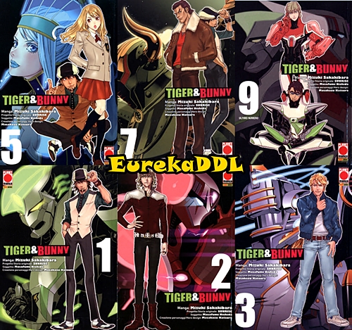 Tiger & Bunny – Collection (9 volumi)(Planet Manga 2013-2015)