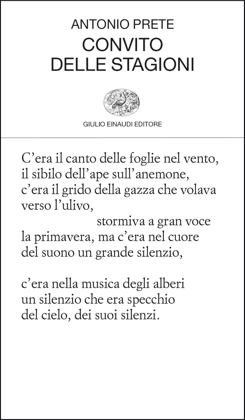 Antonio Prete – Convito delle stagioni (2024)