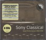 VA – Sony Classical – Great Performances, 1903-1998 – [4 CD) (1999) FLAC