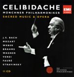 Celibidache: Sacred Music and Opera (J.S. Bach – Mass; Mozart, Faure – Requiem; Brahms – Ein deutsches Requiem, Stravinsky – Symphony of Psalms; Verdi – Messa da Requiem; Wagner, Weber) [11 CD] (2011) FLAC