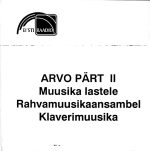 Arvo Part – Collection of recordings (selected discs) (1999) FLAC