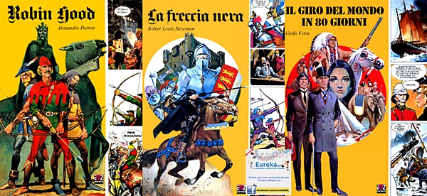 I classici a fumetti – Collection (3 volumi)(AMZ 1977)