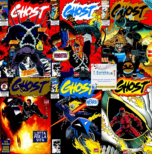 Ghost – Serie Completa (18 volumi)(Panini 1994-1995)