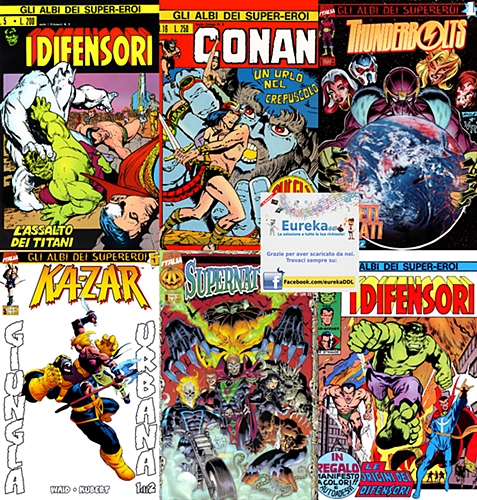 Gli Albi dei Supereroi V1,V2 – Collection (57 volumi)(Corno,Panini)