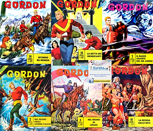 Gordon ristampa – Collection (16 volumi)(Spada 1977-1979)