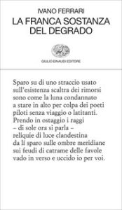 Ivano Ferrari – La franca sostanza del degrado (2013)