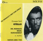 G.Verdi – Otello (Del Monaco, Rigal, Guichandut – Votto) – live, 21.07.1950 (2000) APE lossless