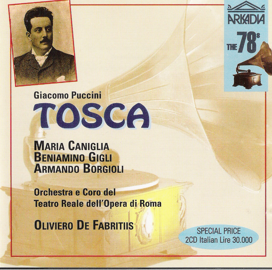 Puccini – Tosca (Caniglia, Gigli) (1938) APE lossless