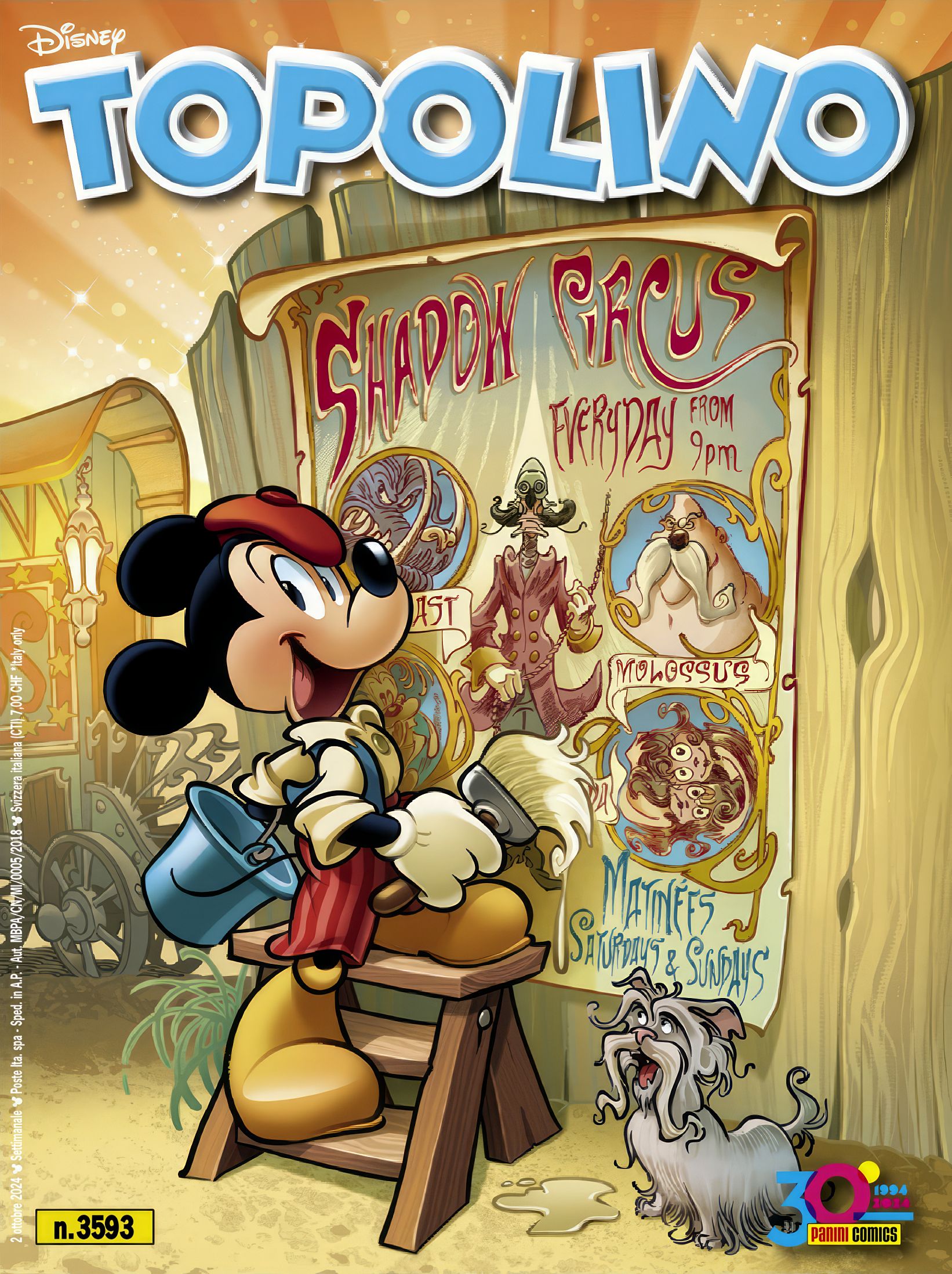 Topolino 3593 – 02 Ottobre 2024 – COMPLETO