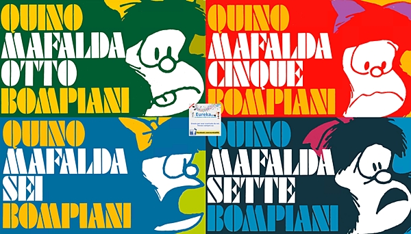 Mafalda – Collection (4 volumi)(Bompiani 1974)