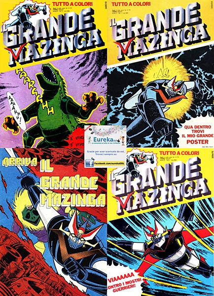 Il Grande Mazinga – Collection (4 volumi)(Fabbri 1979-1980)