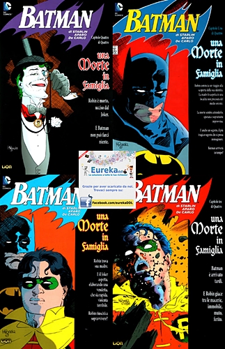 Batman – Una morte in famiglia – Serie Completa (4 volumi) (Lion 2013)
