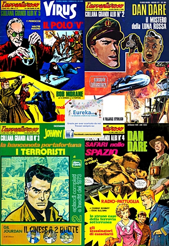 L’Avventuroso Grandi Albi – Collection (4 volumi)(Sole 1973-1974)