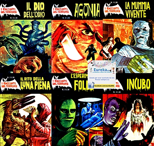 I racconti del terrore – Serie Completa (8 volumi)(Corno 1966)