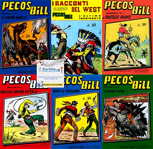 I racconti del West v2 – Pecos Bill – Collection (25 volumi)(Alpe 1956-1957)