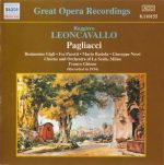 Leoncavallo – Pagliacci (Gigli, Pacetti, Basiola, Nessi; Ghione, 1934) (2001) FLAC