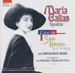Maria Callas Rechital (Callas,Gigli) (1954) Simonetto Live San Remo, FLAC