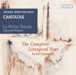 J.S. Bach – Cantatas: The Complete Liturgical Year in 64 Cantatas (J. Van der Crabben, Ch.Genz, E.Hermans, S.Karthauser, J.Kobow, P.Noskaiova, G.Samann, Y.Suh, S.Thornhill, M.Ullmann, D.Worner; La Petite Bande, Sigiswald Kuijken) [19 CDs] (2017) FLAC