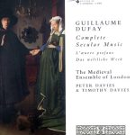 Guillaume Dufay · Complete Secular Music (The Medieval Ensemble of London, Peter & Timothy Davies) (1997) FLAC