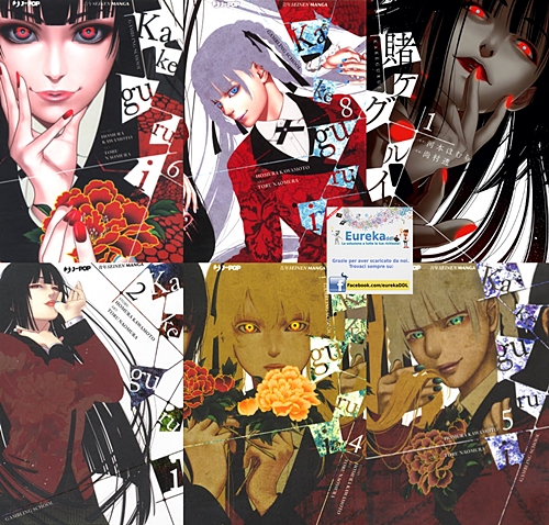 Kakegurui – Collection (13 volumi)(Edizioni BD 2014-2020)