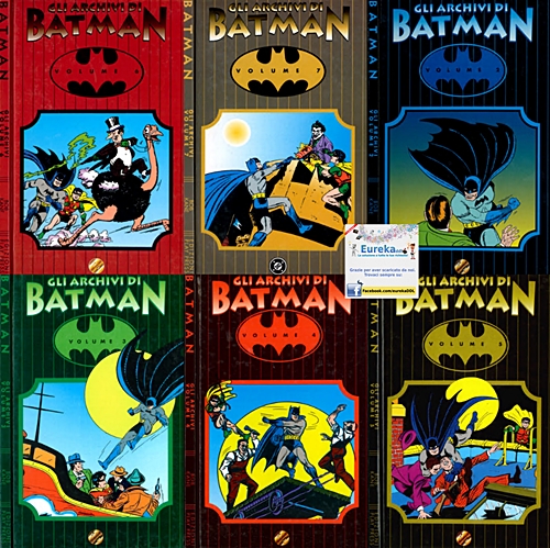 Gli archivi di Batman – Serie Completa (8 volumi)(Play Press 1996-1998)