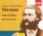 Strauss – Valses & Polkas · An der schonen blauen Donau · Kaiserwalzer · Rosen aus dem Suden · Wiener Blut · Orchestre Johann Strauss de Vienne · Willi Boskovsky · Johann Strauss II · Josef Strauss · Eduard Strauss (2001) FLAC