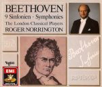 Beethoven – 9 Symphonien (Sinfonien) • Die Geschopfe des Prometheus • Coriolan • Egmont (The London Classical Players, Roger Norrington, 1986-1988) (1989) FLAC