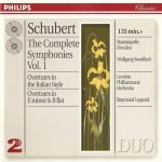 Franz Schubert – Symphonien • Ouverturen im italienischen Stil (Staatskapelle Dresden, Wolfgang Sawallisch, 1966-1967); Ouverturen e-moll, B-dur (London PO, Raymond Leppard, 1971) (1995) FLAC